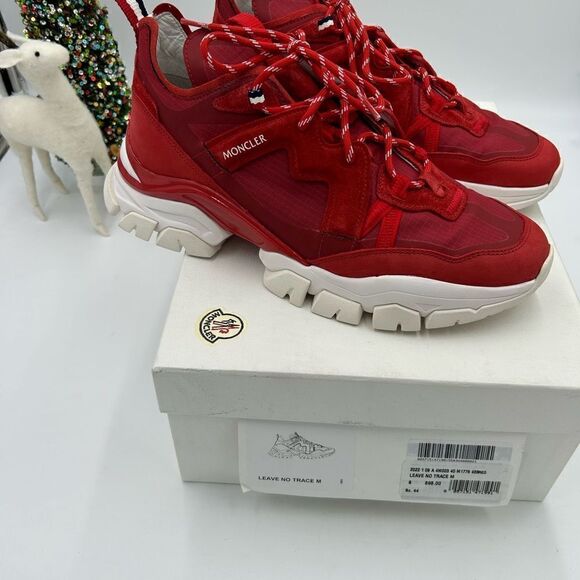 Men’s Moncler leave no trace sneakers size 11 - Picture 1 of 10